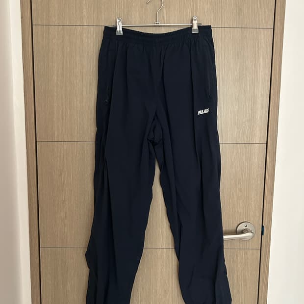 팔라스 나일론 조거 네이비