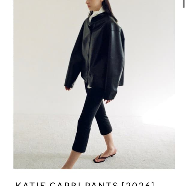 EHRE KATIE CAPRI PANTS [2026] 36