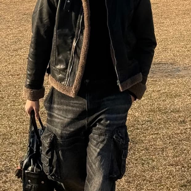 도프제이슨 콘트라스트 무톤 무스탕