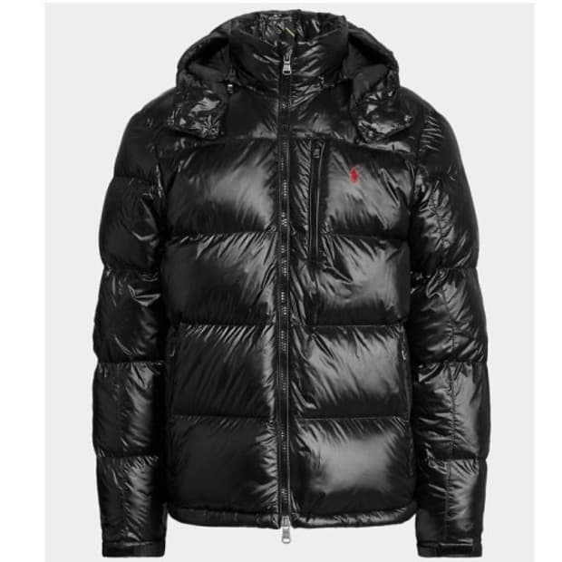 [새상품] 폴로 유광패딩 L XL