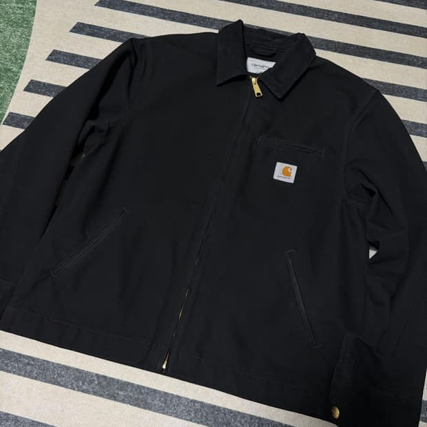 [L]칼하트wip 디트로이트 자켓 블랙 판매합니다.