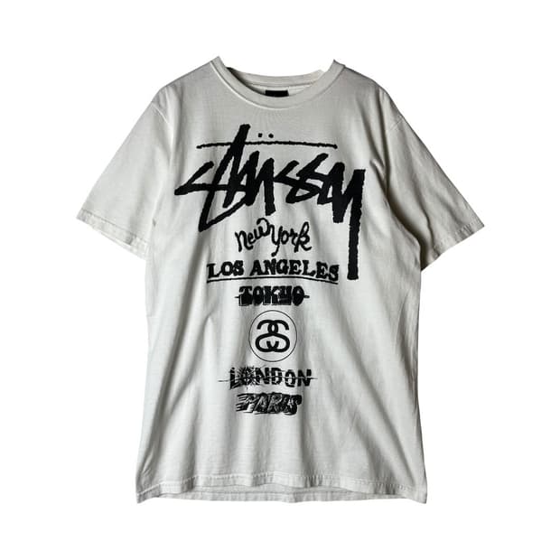 [Stussy] 스투시 월드투어 티셔츠