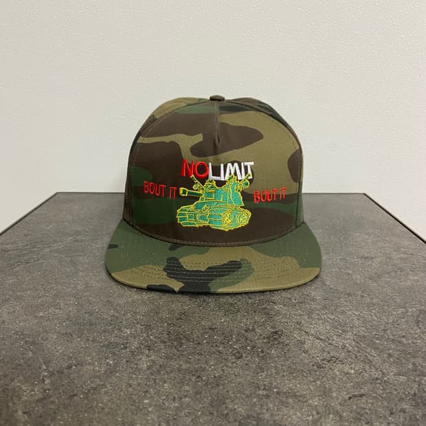 (OS) 슈프림 5패널 볼캡 모자 노리밋 우드랜드 카모