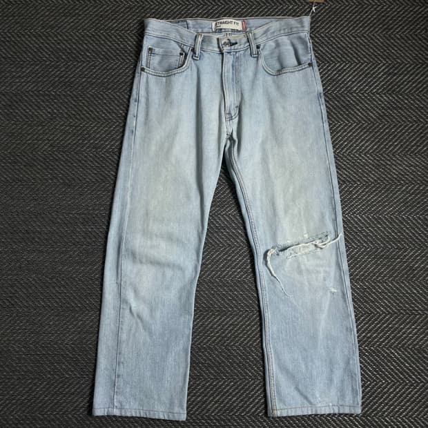 리바이스 505 스트레이트 핏 데님 팬츠o 4916