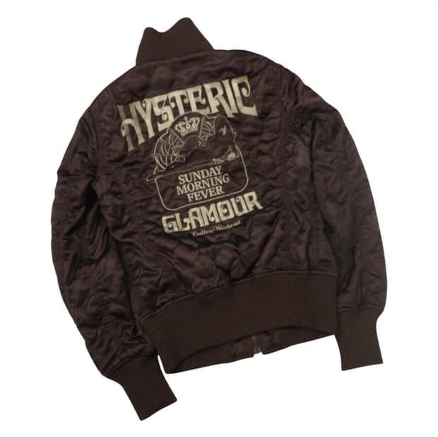 히스테릭글래머 퀼팅 점퍼