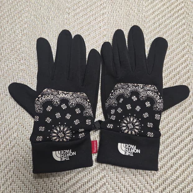 슈프림 X 노스페이스 장갑