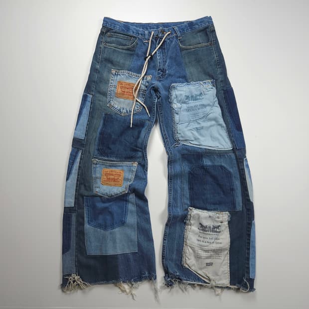 리바이스 와이드 핏 리메이크 팬츠 (32)