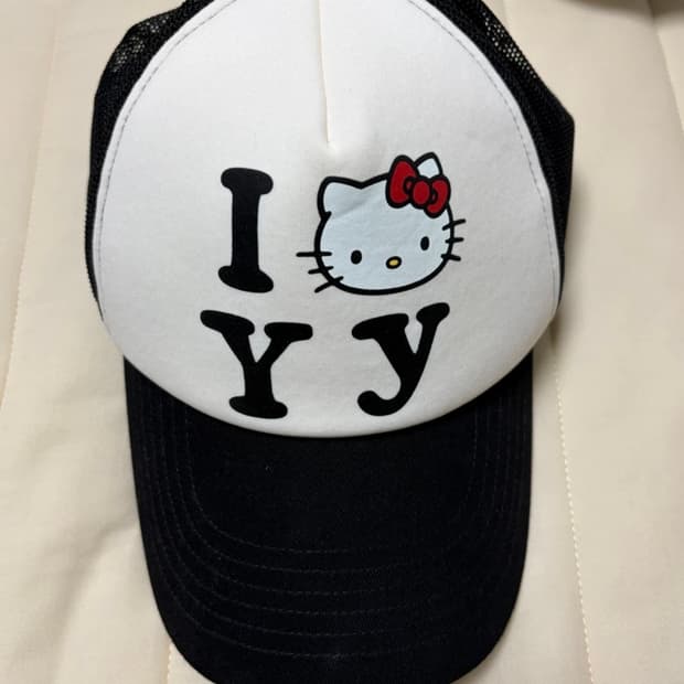 오픈 yy 헬로키티 볼캡