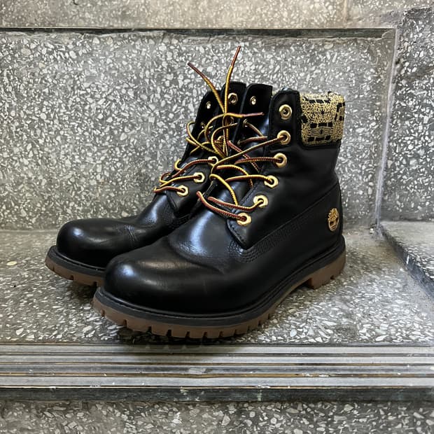 팀버랜드 2018년 신년 한정판 6인치 블랙 부츠