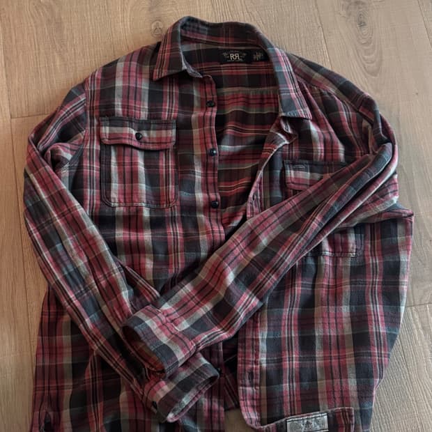 RRL 체크셔츠 L