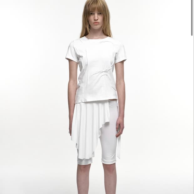 Nache skirt biker shorts chacoal (차콜!!)