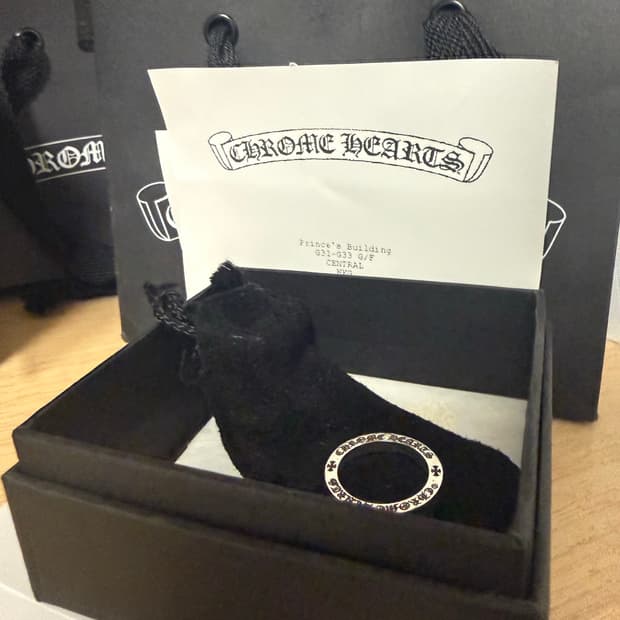 (Us8) 크롬하츠 스페이서 홍콩 익스클루시브 링 3mm