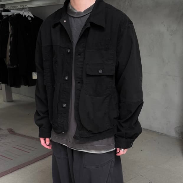 폴리테루 사시코 자켓 25ss