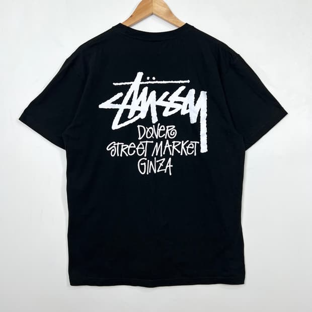 Stussy 스투시 도버 스트릿 블랙 반팔티