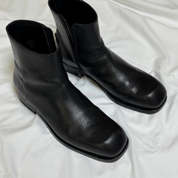 코스 zipped ankle boots 블랙 44