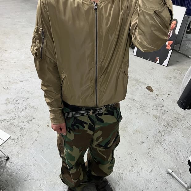 GLADIATOR nylon ma-1 jacket