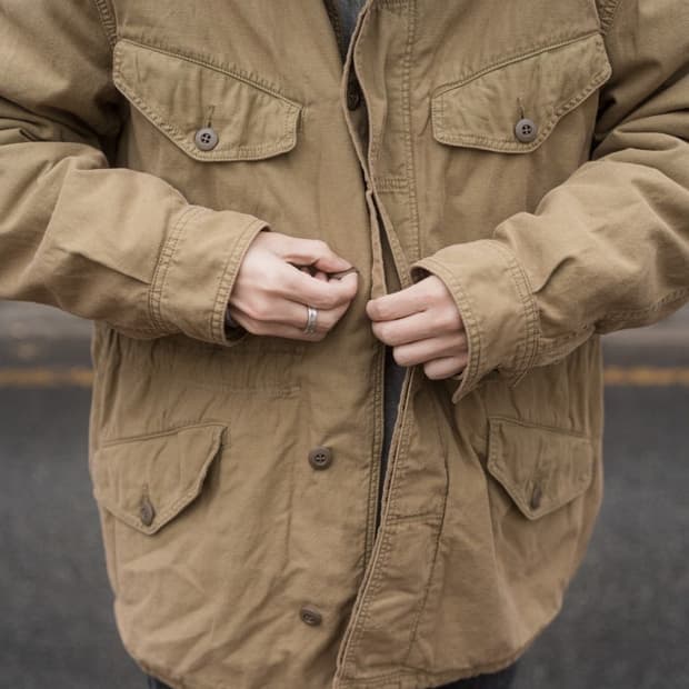 사쥬드크레 밀리터리 자켓 Sage De Cret