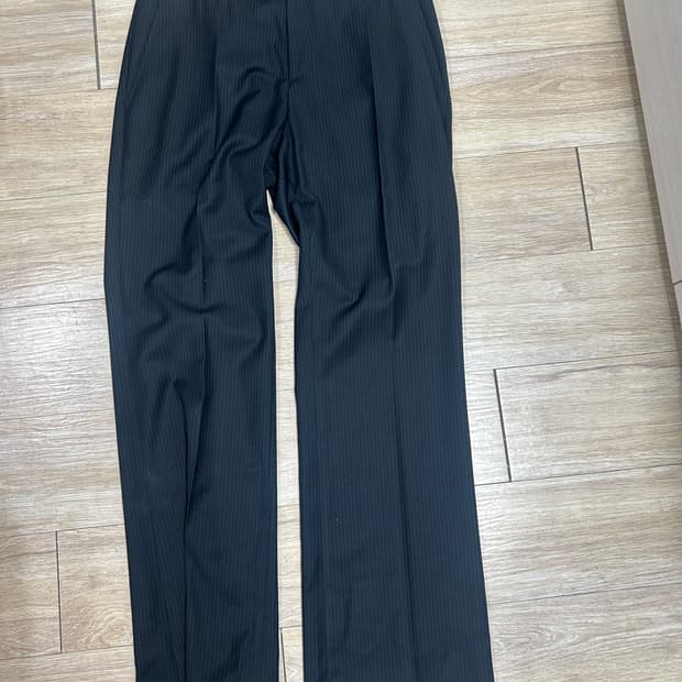 HTAE-60s Mods Black Stripe Trousers