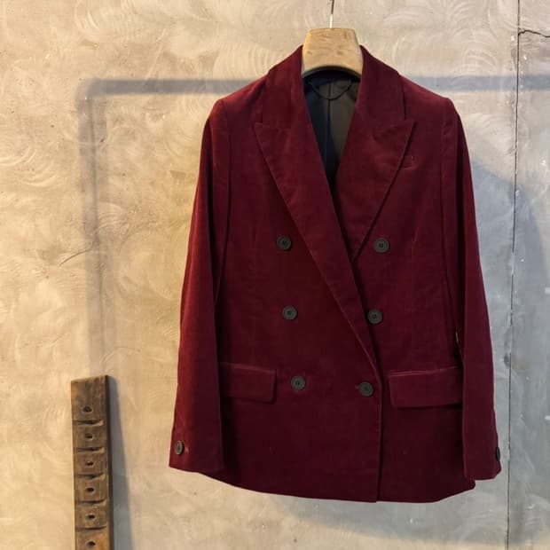 올세인츠 코듀로이 더블 브레스티드 자켓 55~66