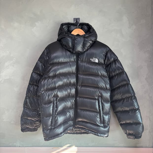 노스페이스 700 퍼택스 구스다운 패딩 검정