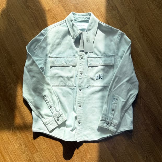 캘빈클라인 데님 자켓