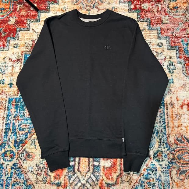 [L] 챔피온 블랙 맨투맨