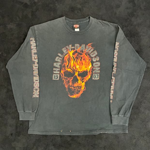 XL) 18' Harley Davidson long sleeve