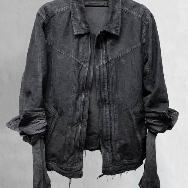 블랙멀 더블 슬리브 블루종 S 팝니다