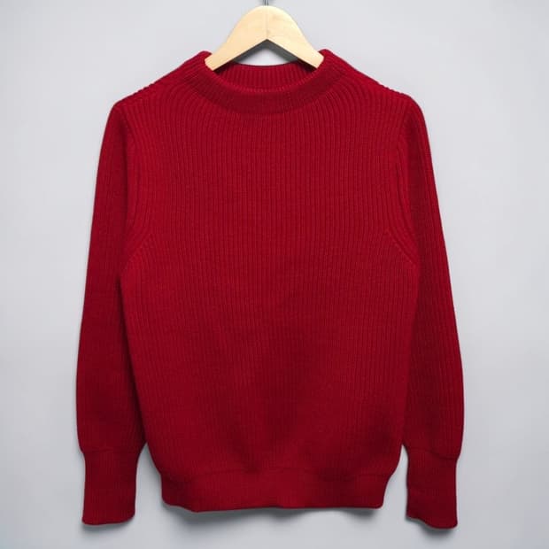 S 안데르센안데르센 크루넥 니트 레드
