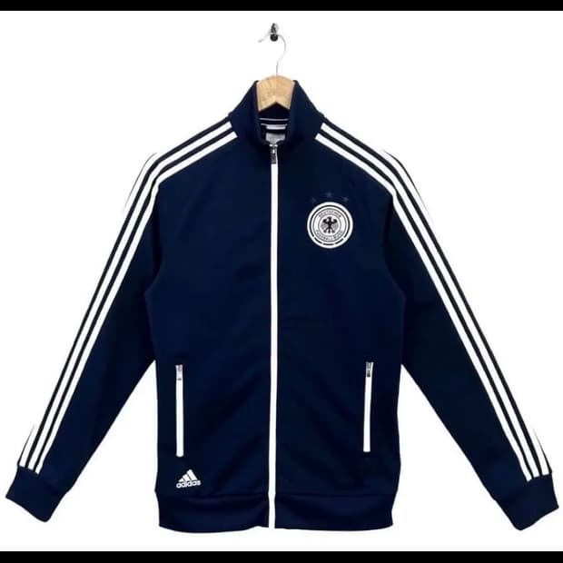 아디다스 희귀 독일 네이비 트랙탑 택포