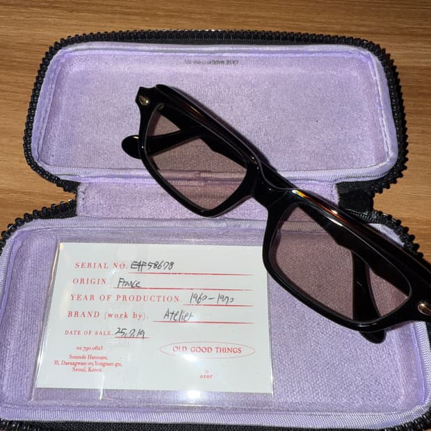 오르오르 프랑스 빈티지 선글라스