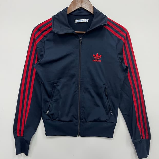 아디다스 네이비레드 파이어버드 져지 트랙탑 