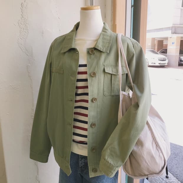 밀리터리 워크자켓