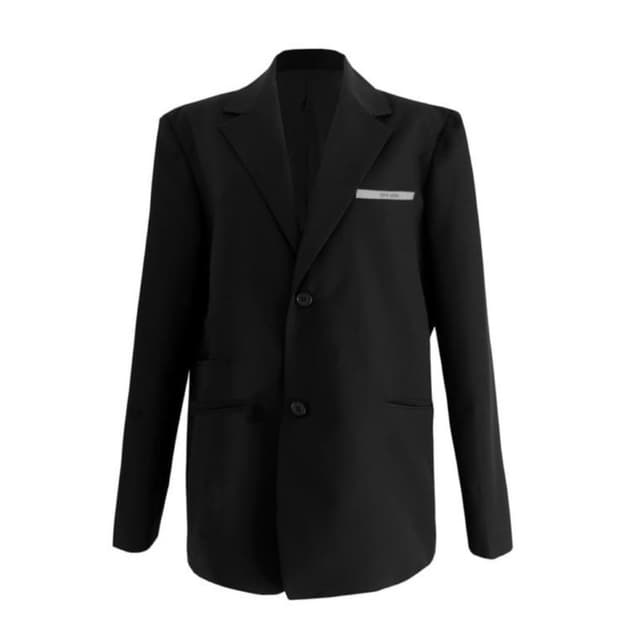 오도어 Archive black blazer 블레이저 