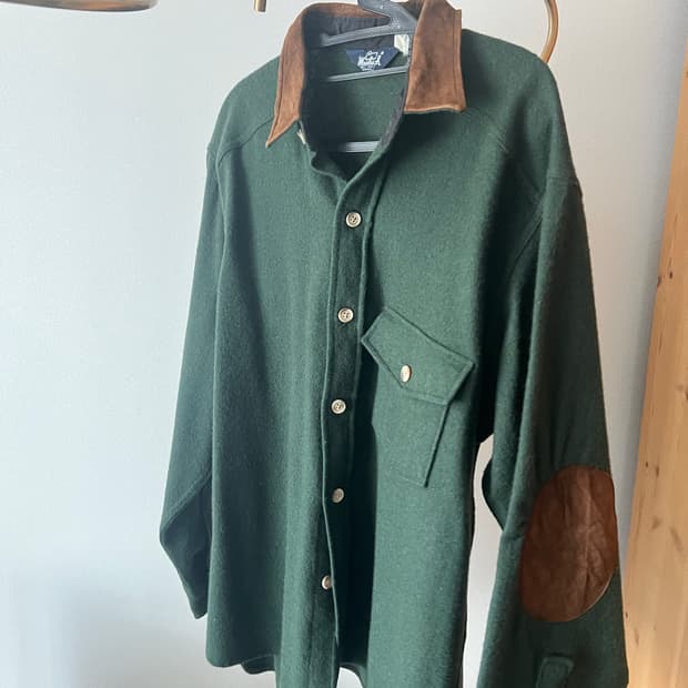 울리치 엘보패치 셔츠