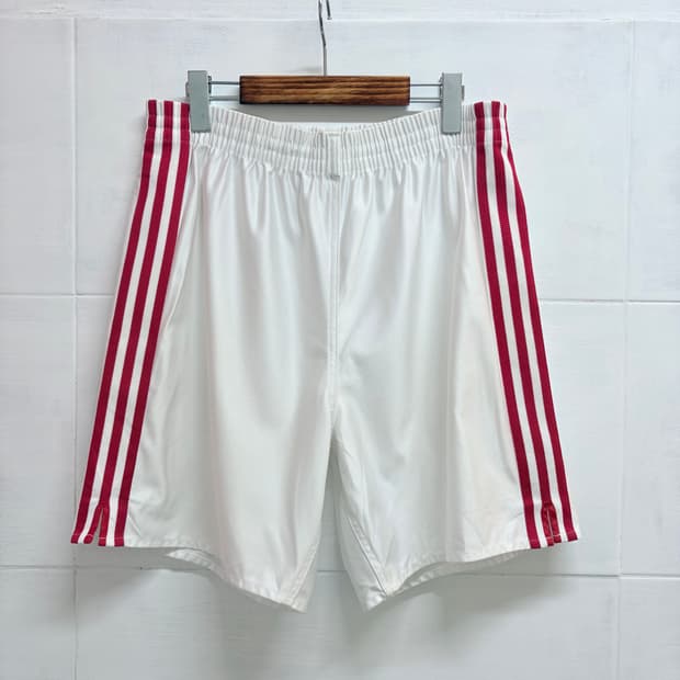 ADIDAS 아디다스 레드 삼선  쇼츠 트랙팬츠 