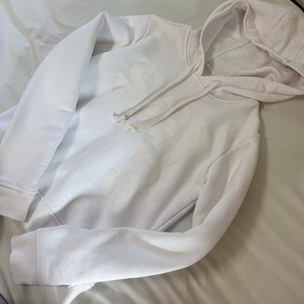 사파리스팟 후드티 1/2 흰색 2size