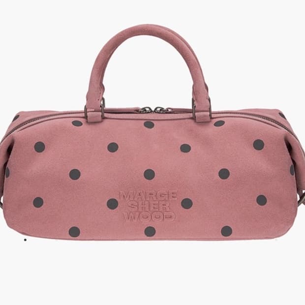 마지셔우드 핑크백/PEANUTS DUMPLING EW TOTE_pink