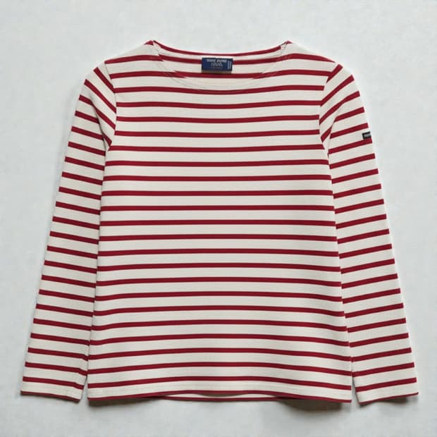 여성44~55 )SAINT JAMES 세인트제임스 스트라이프 긴팔 티셔츠