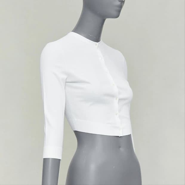 ALAIA 꼬르소꼬모 크롭 가디건