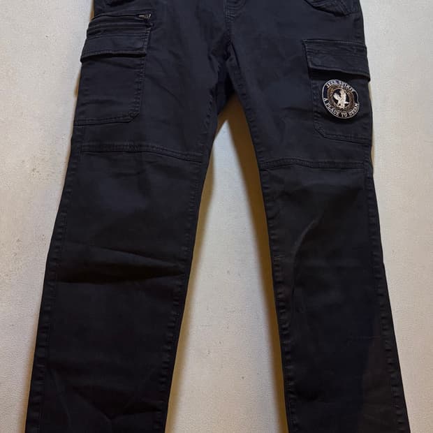 Jeep 남성용 바지 블랙