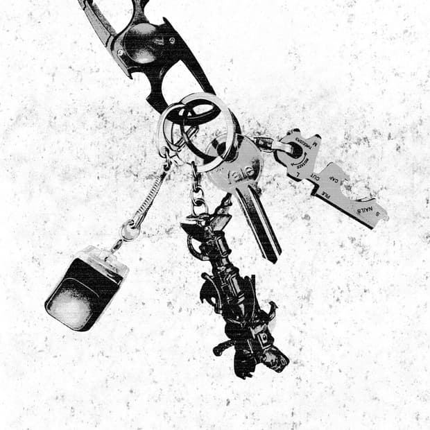 Jinx Shark Rocket Keyring