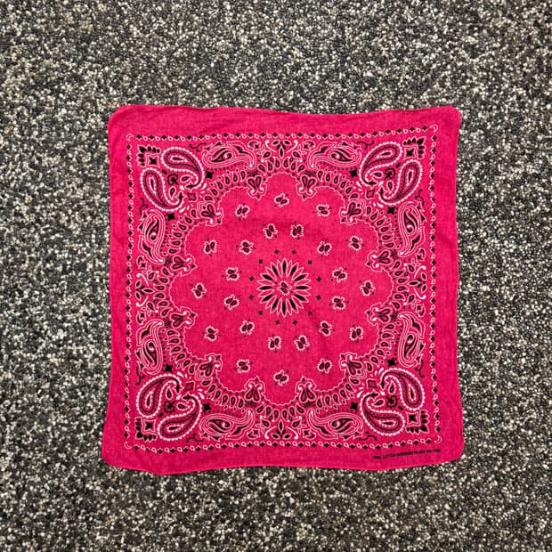빈티지 페이즐리 반다나 designed in USA (53x50cm)