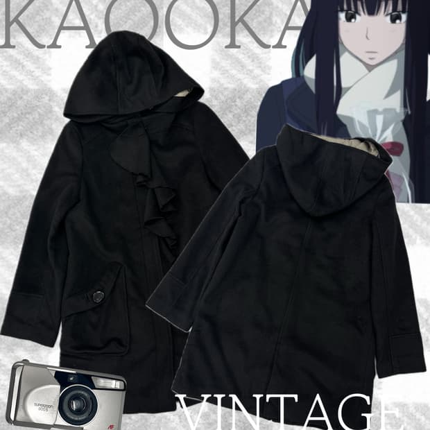 🖤사와코의 프릴 코트🖤MALLANI 지뢰계 고스로리 러블리 