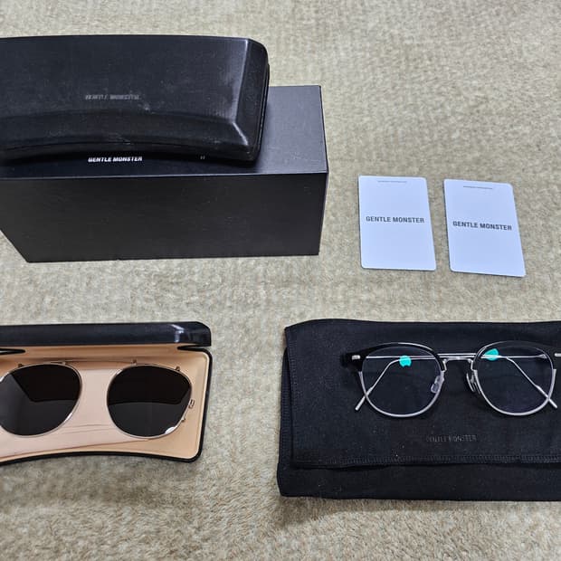 젠틀몬스터 알리오x + 선글라스 클립
