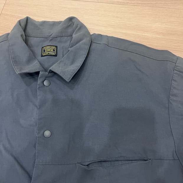 Edwin 1/2 Snap Button Shirts (L)