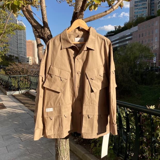 Wtaps21fW Modular Ripstop shirt
