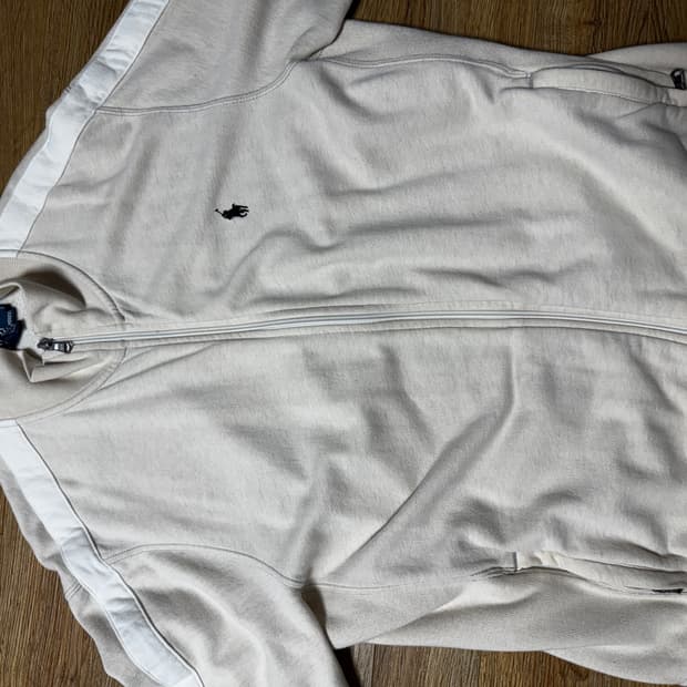 폴로 랄프로렌 포니 로고 미니멀 집업 자켓 