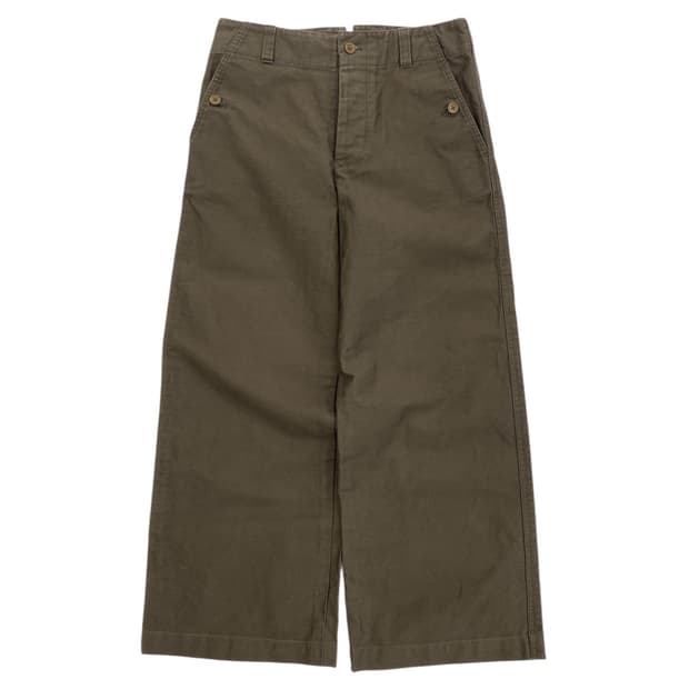 마가렛 호웰 코튼 와이드 팬츠