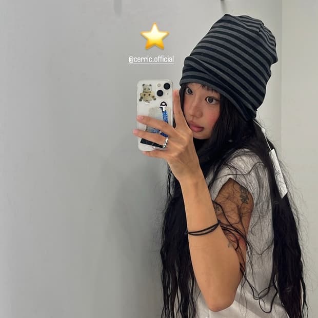 새상품) 세릭 cerric 리버시블 비니